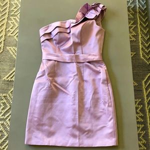 Lavender One Strap Dress